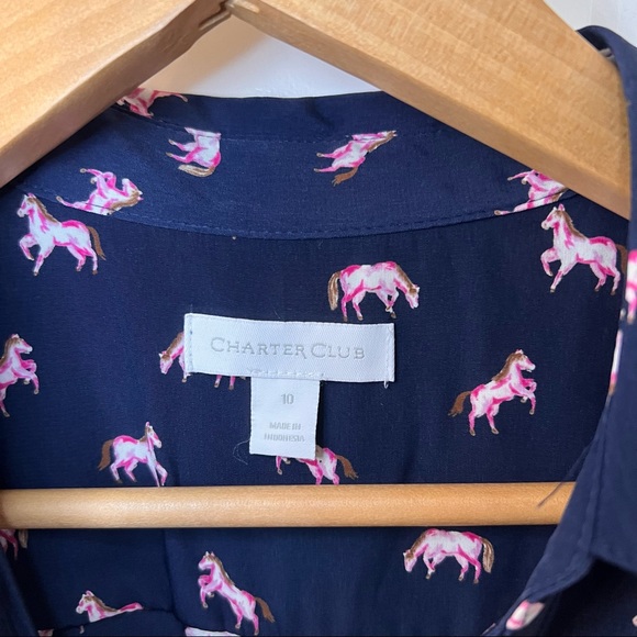 Charter Club fit and flare dress. - Picture 6 of 7